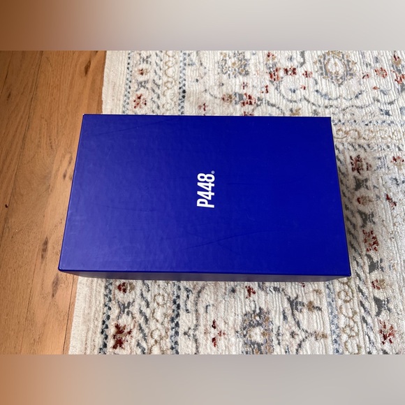 🤍 P448 Skate High Top Sneaker Women size 38 Prism 🤍 - Picture 10 of 14